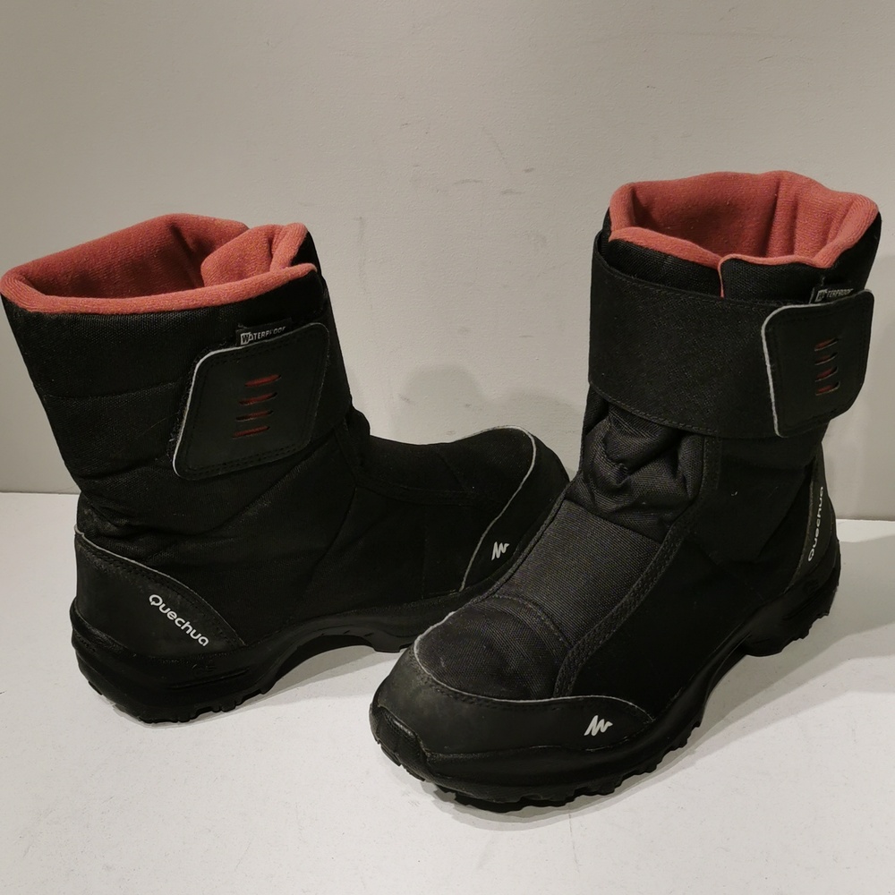 Quechua Women's Warm waterproof hiking snow boots - 